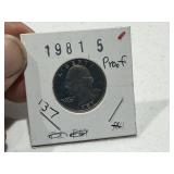 1981 -S Proof Quarter
