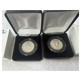 1954-D + 1963 Farnklin Half Dollar