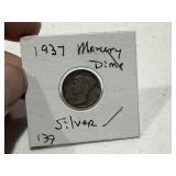 1937-P Mercury Dime