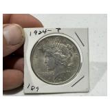 1924-P Peace Dollar