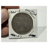 1922 -S Peace Dollar