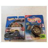 VetteKing Monster Truck & Hot Wheels Keychain
