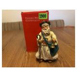 Possible Dreams Clothtiques Santa w/Bell
