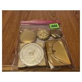 Variety of Vintage Compacts, Coty & Others