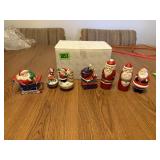 Christmas Themed Porcelain Hinged Boxes