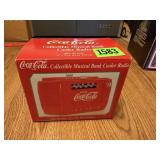 Coca-Cola Musical Bank Cooler Radio