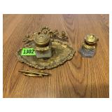 Inkwell Desk Set