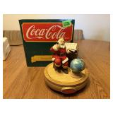 Coca-Cola Santa Musical Figurine