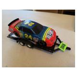 #24 Jeff Gordon Toy Car & Trailer