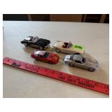 Lot of 4 Toy Cars