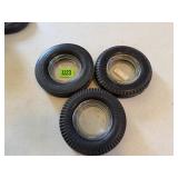 Vintage Tire Ash Trays (3)