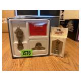 Coca-Cola Collectible Spoon & Stand + Thimble