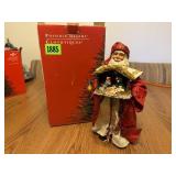 Possible Dreams Clothtiques Santa w/Nativity