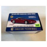 Corvette 50th Anniv. Die Cast Franklin Mint