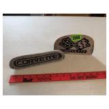 Corvette Etched Stone Desk Art/Paper Weight