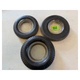 Vintage Tire Ash Trays (3)
