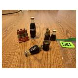 Mini Coca-Cola Bottles, Lighter, Etc.