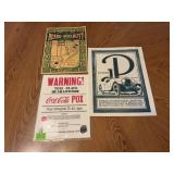 Vintage Humerous Catalog, Sign & Other Adv.