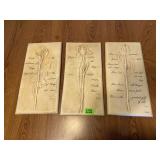 Faith, Hope, Love Wall Art