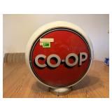 Co-Op Gas Pump Globe--Glass Ring