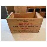 Western Cartridge Company Wooden Ammo Box