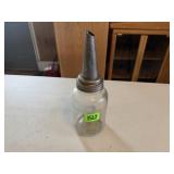 Vintage Glass Oil Bottle