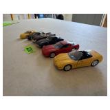 6 Collectible Toy Cars