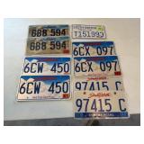 Variety of South Dakota License Plates (9)