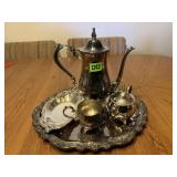 Oneida Silver Tea Set