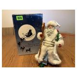 Possible Dreams Clothtiques Santa w/White Coat