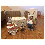 Bunny Decor Figurines (3)