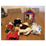 Assorted Holiday & Other Plush Bears