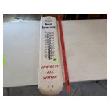 Vintage Mobil Thermometer