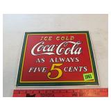5 Cent Coca-Cola Sign