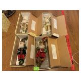 Christmas Magic Santa & Fairy Porcelain Dolls (4)