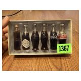 Mini Coca-Cola Bottles--Evolution Set