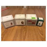 Porcelain HInged Boxes, Retrospect Series (4)