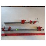 (2) Woodworking Clamps