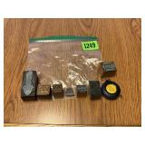 Assorted Oil Stamps, NAPA Measuring Tape