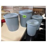 Tupperware Canister Set