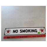 Texaco No Smoking Sign