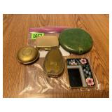 Assorted Vintage Powder, Makeup Compacts (5)