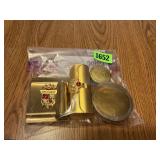 Vintage Gold/Jeweled Compacts, Kerkoff Paris