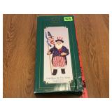 Musical God Bless the USA Santa