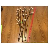 Metal Leaves Art Work