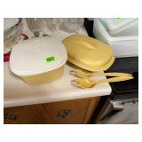 Tupperware Microwave Steamer Set