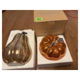 Mercury Glass Lighted Fall Decor
