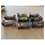 8 NASCAR Collectible Stock Cars