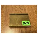 Gold Compact w/Mirror & Compartments