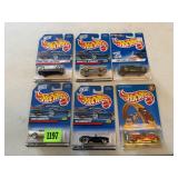 6 Hot Wheels Collectibles